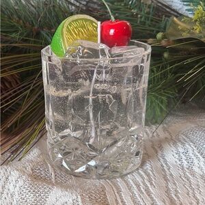 Handcrafted gel wax Cocktail Candle in, clear or brown 25.00 each